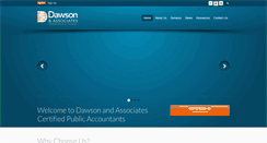Desktop Screenshot of dawsoncpa.com